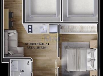 Planta · Studios na Avenida Paraná com a maior infraestrutura de lazer e conveniência da
