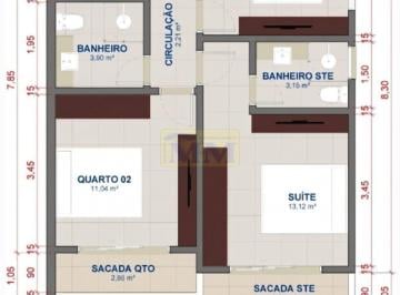 Casa · 128m² · 3 Quartos · 1 Vaga · Sobrado 3 quartos com Suíte em Construção no Cajuru