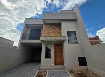 Fachada · Sobrado Moderno com 3 Quartos em excelente localização em Pinhais!