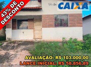 Casa de 2 quartos, Demerval Lobão · Casa com 200m² de área de terreno e 62m² de área privada - Demerval Lobão/PI