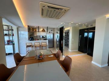 Apartamento de 3 quartos, Belém · Cobertura The One Residence c/ 170m², 3 suítes, mobiliado e 5 vagas em São Brás/Belém-Pa