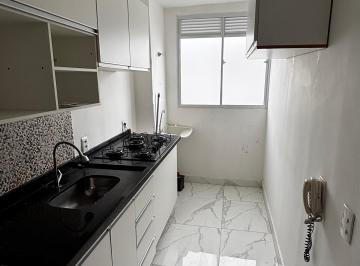 Cozinha Planejada/ Junto com área de serviço · Apartamento  2 Quartos | Nova Brasília – Salvador/BA