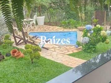 Rural · 1220m² · 1 Quarto · 4 Vagas · Chácara com 1 suíte, cozinha, sala, varanda gourmet, banheiro social e piscina