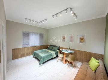 Apartamento · 29m² · 1 Quarto · 1 Vaga · Kitnet Mobiliada | Praia Grande – Canto do Forte (Aceita Financiamento)