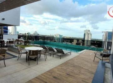 0db9a67c70a8bbeb61df8f8ca619974aeec71157 · Apartamento com 1 dormitório à venda, 21 m² por R$ 420.000,00 - Caminho das Árvores - Salvador/BA