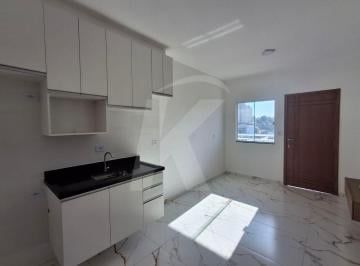 Casa · 39m² · 2 Quartos · 1 Vaga · Apartamento com 2 quartos, sala, cozinha, banheiro, área de serviço e 1 vaga de garagem