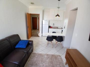 Apartamento · 55m² · 2 Quartos · 1 Vaga · Apartamento mobiliado disponível para locação no bairro Santa Mônica em Uberlândia-MG