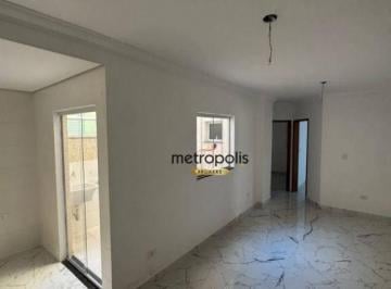 Sala · Apartamento com 2 dormitórios à venda, 55 m² por R$ 370.000,00 - Vila Humaitá - Santo André/SP
