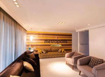 Sala de estar · Sobrado com 4 dormitórios à venda, 267 m² por R$ 2.800.000,00 - Jardim - Santo André/SP