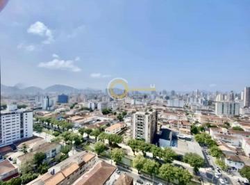 4a0976ec66fc5c27eb1609e3626ec61a027a1214 · Cobertura com 3 dormitórios à venda, 124 m² por R$ 1.800.000,00 - Marapé - Santos/SP