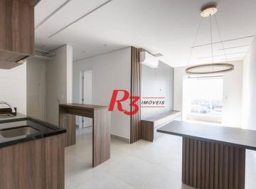 d656b9f3181107752969d7fdf0a1e3721c99f959 · Apartamento com 2 dormitórios à venda, 56 m² por R$ 750.000,00 - Macuco - Santos/SP