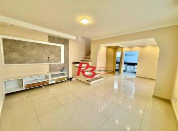 ffd031f2330ea1702af4cf05fb10f4fa5bb2d67b · Sobrado para alugar, 108 m² por R$ 5.500,00/mês - Embaré - Santos/SP