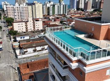 Apartamento · 54m² · 2 Quartos · 1 Vaga · Apartamento 2 dormitórios à venda, 54m² por R$ 375.000,00 - Guilhermina- Praia Grande