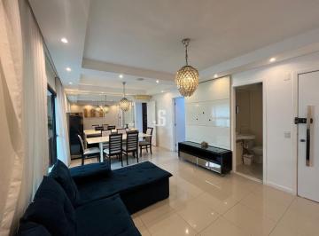 Apartamento · 113m² · 3 Quartos · 2 Vagas · Apartamento 3 quartos para locação em Alphaville, 113m², mobiliado e varanda gourmet