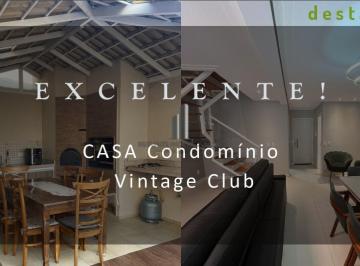 Casa · 87m² · 3 Quartos · 2 Vagas · CASA PARA VENDA NO CONDOMÍNIO VINTAGE CLUBE JUNDIAI