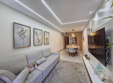507aa125d3266c666f910214448a845e2e7fe884 · Apartamento com 2 dormitórios para alugar, 75 m² por R$ 4.401,01/mês - Canto do Forte - Praia Grande