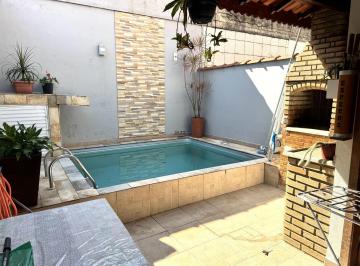 Casa · 77m² · 3 Quartos · 2 Vagas · Sobrado 3 dormitorios sendo 2 suites vista mar, menos de 100 metros da praia no Bairro Caiçara /Prai