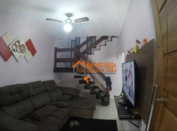 e24660a9aa8fdcc5f34385be7cd484e173821017 · Sobrado com 3 dormitórios à venda, 229 m² por R$ 712.000 - Vila Augusta - Guarulhos/SP