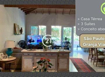 a20a184863ff7439ea8f6e3b5dc3a0fa5e8cd735 · Casa com 3 dormitórios à venda, 220 m² por R$ 1.380.000,00 - São Paulo II - Cotia/SP