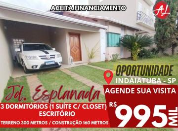 Casa de 3 quartos, Indaiatuba · Casa Térrea A Venda "OPORTUNIDADE" - Jardim Esplanada - Indaiatuba - SP!