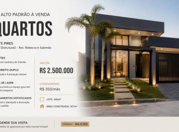 Casa de 4 quartos, Vicente Pires · Casa 4 Quartos 3 Suítes em Vicente Pires, Piscina, Churrasqueira, Alto Padrão, Rua 10B, 400m²