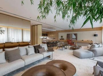 Living · Apartamento Garden com 244 m², 3 suítes e 4 vagas à venda no Jardim Paulistano, São Paulo