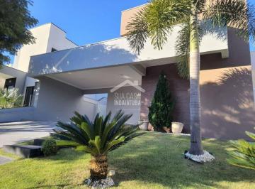 Casa · 236m² · 3 Quartos · 4 Vagas · Casa de Condomínio com 3 quartos, Jardim Reserva Bom Viver de Indaiatuba - Indaiatuba