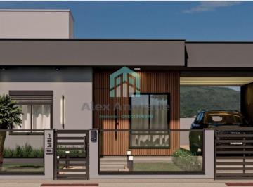 Casa · 87m² · 2 Quartos · 1 Vaga · Casa à venda em Guarda do Cubatão, Palhoça | 2 dorms, suíte