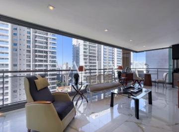 living · Apartamento para locação no O PARQUE GAMARO, 4 dorms.(2 súites), mobiliado, à 500m do Morumbi Shop.