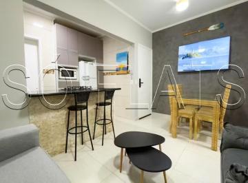 Apartamento · 63m² · 2 Quartos · 1 Vaga · Apartamento mobiliado no Balneário Cidade Atlântica, perto da Praia da Enseada