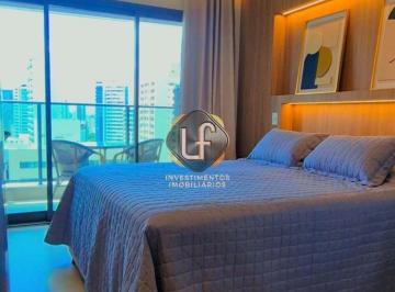 Apartamento · 27m² · 1 Quarto · 1 Vaga · Apartamento Novo PORTEIRA FECHADA - Studio 27m2 - Beach Class Meireles - Vista Cidade - Investiment
