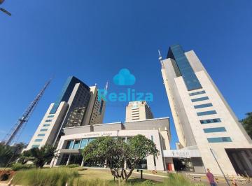 Comercial · 33m² · 1 Vaga · SALA REFORMADA E MOBILIADA COM VISTA LIVRE NO BRASIL 21 BLOCO E