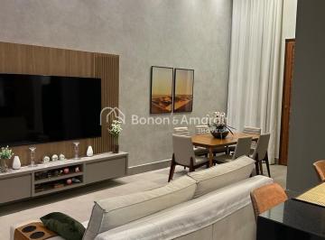 Casa · 141m² · 3 Quartos · 4 Vagas · Casa térrea para locação com 3 dormitórios sendo 1 suíte à venda no Condomínio T