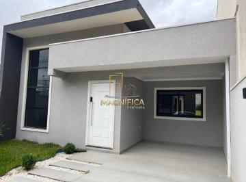 Casa · 80m² · 3 Quartos · 2 Vagas · Casa de condominio à Venda em Fazenda Rio Grande