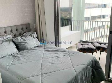 Apartamento · 24m² · 1 Quarto · Studio a venda 24m², mobiliado com sacada. Próximo ao metrô