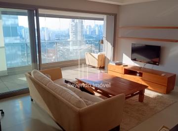 Apartamento · 108m² · 2 Quartos · 2 Vagas · Apartamento de Luxo para Locação na Cidade Monções: 2 Quartos, 1 Suíte, 108m² -