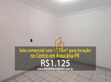374d14ad5483d68855e6d68654b17ac18e42d4e7 · Sala Comercial com 11,98m² no Centro em Araucária-PR - Locação por R$1.125,00