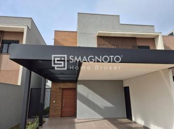 Casa · 128m² · 3 Quartos · 2 Vagas · Sobrado para locação no Condomínio Authoria em Piracicaba | Smagnoto Home Broker