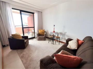 Apartamento · 60m² · 1 Quarto · 1 Vaga · Flat Nascente e Decorado no Boulevard Side – Caminho das Árvores