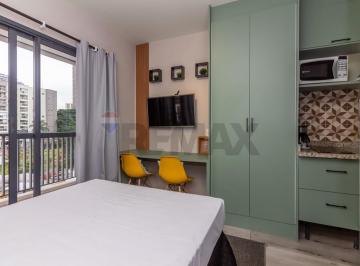 Apartamento · 22m² · 1 Quarto · Studio em operação ativa de short stay no Brooklin: mobilidade, renda recorrente e gestão já em func