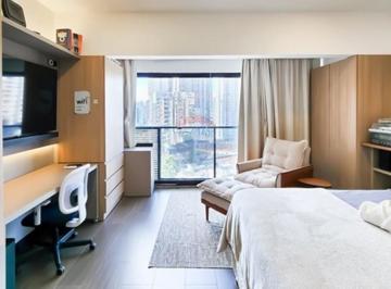 Apartamento · 27m² · 1 Quarto · 1 Vaga · Studio Pronto para Morar a 300m metrô Brooklin