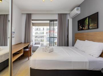Apartamento · 26m² · 1 Quarto · Studio de 26 mts a venda em Moema On Jurupis Andar Alto Porteira fechada.