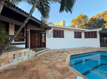 Casa · 409m² · 4 Quartos · 6 Vagas · Casa para alugar no Condomínio Chácara Flora em Valinhos – 4 dormitórios, piscina, espaço gourmet e 