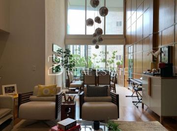 Apartamento · 162m² · 3 Quartos · 3 Vagas · Apartamento com 3 suítes à venda, 162 m² - Mezanino e Varanda  em Condomínio Clube no Brooklin