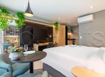 Apartamento · 24m² · 1 Quarto · 1 Vaga · Studio Cozzy Premium Paulista, studio disponível para locação contendo 24m² e 01 vaga.