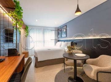 Apartamento · 28m² · 1 Quarto · 1 Vaga · Studio Cozzy Premium Paulista, studio disponível para locação contendo 28m² e 01 vaga.