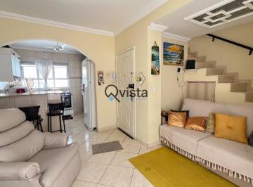 Casa · 87m² · 2 Quartos · 1 Vaga · Casa Sobrado de Condominio em Jardim Las Palmas - Guarujá