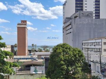 Apartamento · 36m² · 1 Quarto · 1 Vaga · Boqueirão - Kitão Mobiliado Frente Rua, 230 mts da praia c/ elevador