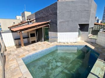Apartamento · 109m² · 4 Quartos · 1 Vaga · Cobertura na Tupi, 100 metros da praia c/ piscina privativa 798 mil