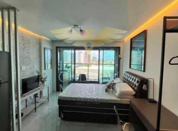 Apartamento · 33m² · 1 Quarto · STUDIO MOBILIADO VISTA MAR, 33M² , EM ARMAÇÃO
